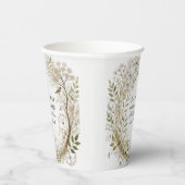 etherisch betoverd bos papieren bekers (Rechts)