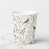 etherisch betoverd bos papieren bekers (Achterkant)