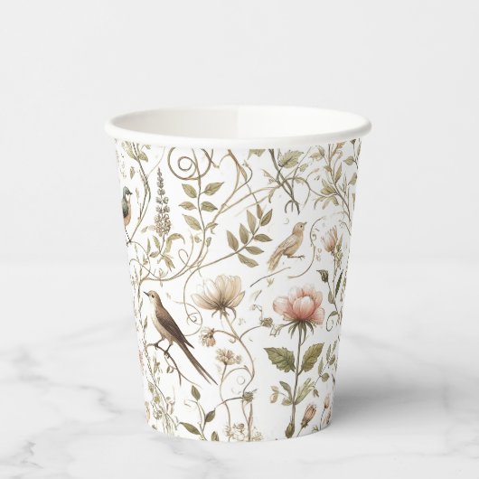 etherisch betoverd bos papieren bekers (Links)