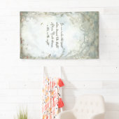 etherisch betoverd bos spandoek (Insitu)