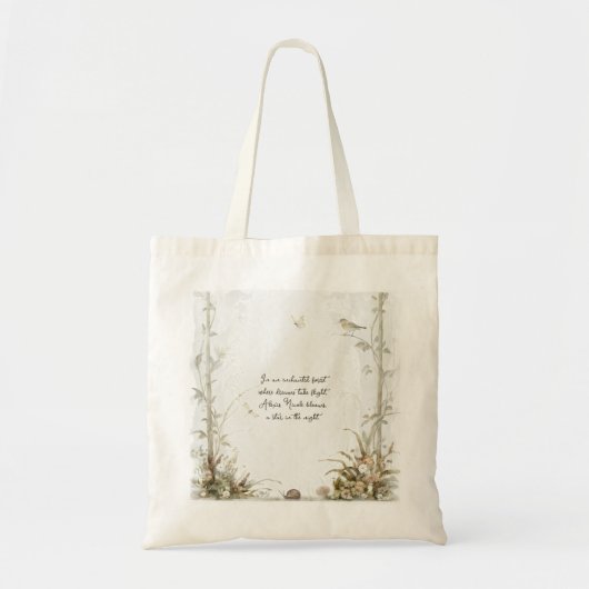 etherisch betoverd bos tote bag (Voorkant)