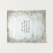 etherisch betoverd bos wandkleed (Voorkant (horizontaal))