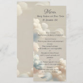 Etherisch Geluksmenu Menu (Voorkant / Achterkant)