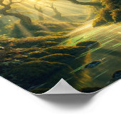 etherisch glazuur poster (Hoek)