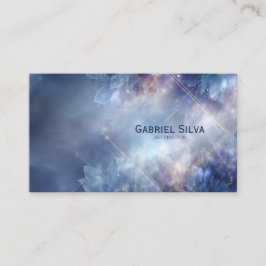 etherisch gloeiend hemelkristal visitekaartje