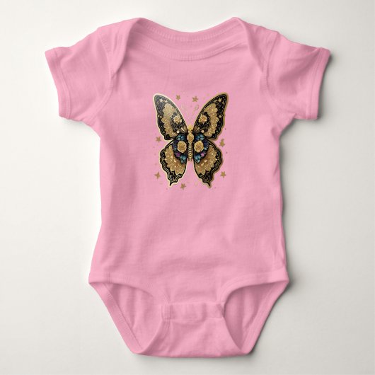 etherisch goud romper (Voorkant)