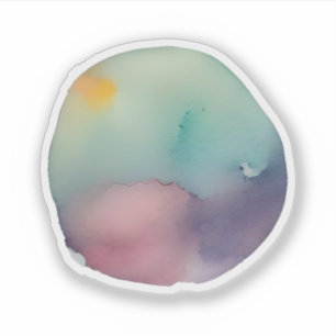 etherisch landschap sticker