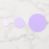 Etherisch lavendeltafelconfetti - zachte gradiënt confetti (Voorkanten)