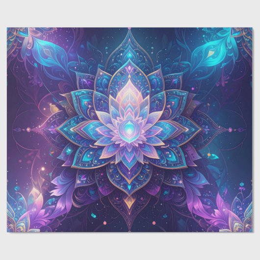 etherisch lotuspapier cadeaupapier (Vlak)