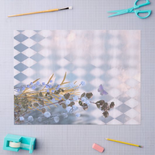 etherisch ontkoppeld bloomlandschap-tissuepapier tissuepapier (Craft)