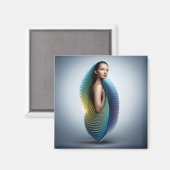 Etherisch ontwaken magneet (Voorkant / Achterkant)