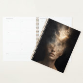 Etherisch Oplossend Gezichtportret | Surrealistisc Planner (Display)