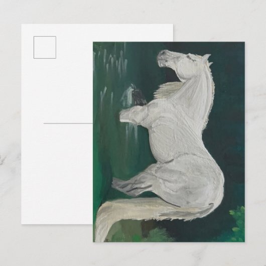 Etherisch Paard Briefkaart (Voorkant / Achterkant)