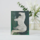 Etherisch Paard Briefkaart (Staand voorkant)