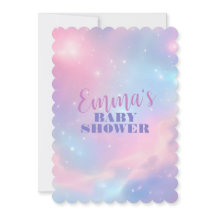 Etherisch Pastel Roze Blauw Kosmisch Sterrenstelse