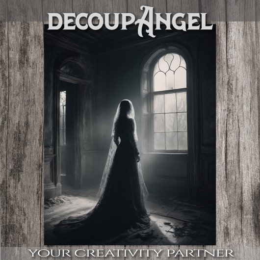 Etherisch Spectre Uitzicht - Decoupage - Tissuepapier