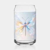 ETHERISCH TRANSPARANT Vleugelontwerp: Delicate Fan Blikvorm Glas (Voorkant)