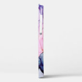 Etherisch Turquoise Roze Paars Inktachtige Moderne Case-Mate iPhone Case (Achterkant / Links)