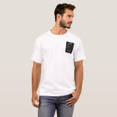 Etherisch Zwaard Neon Horror T-shirt (Voorkant volledig)