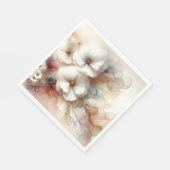 etherische Abstracte bloemenkosmos Servet (Hoek)