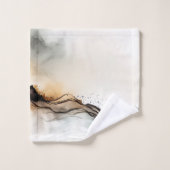 Etherische Abstracte Waterverf Bad Handdoek (Wasdoekje)
