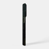 Etherische Afdaling: De Gouden Nevel van een Zonov iPhone Hoesje (Rechterkant)