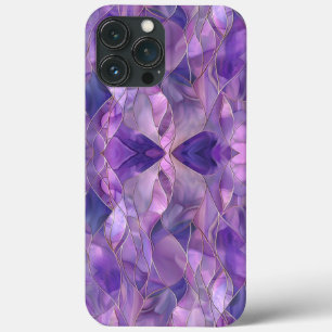 Etherische Amethist Flow Elegante Abstracte Paarse Case-Mate iPhone Case