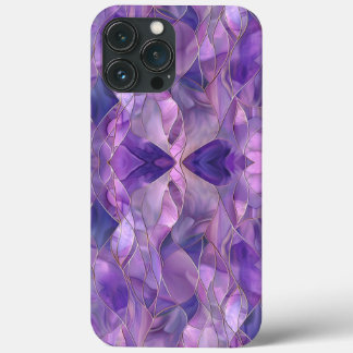 Etherische Amethist Flow Elegante Abstracte Paarse Case-Mate iPhone Case