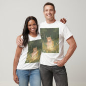 ETHERISCHE Anime Meisje met Hoorns in Whimsical Me T-shirt (Unisex)