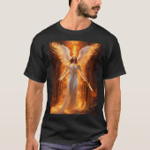 Etherische Ascendantie: Spirit en Flame T-shirt (Voorkant)