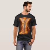 Etherische Ascendantie: Spirit en Flame T-shirt (Voorkant volledig)
