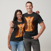 Etherische Ascendantie: Spirit en Flame T-shirt (Unisex)