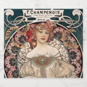 Etherische balans likeurfles etiket (Enkel label)