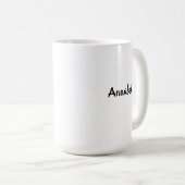 Etherische Betoverde Angelic Meisje Koffiemok (Voorkant rechts)