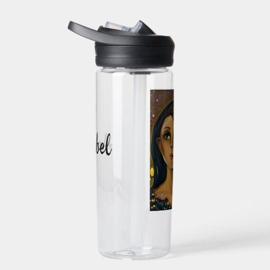 Etherische Betoverde Angelic Meisje Waterfles (Rechts)