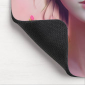 Etherische betoverde sprookje mooie vrouw muismat (Hoek)