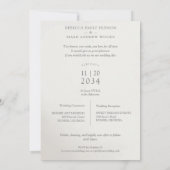 Etherische & betoverende botanische zachte bloemen kaart (Achterkant)