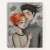 etherische-bindingsspiraal-Notitieboek Notitieboek (Voorkant)