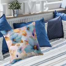 etherische blauwe bloemenalcoholinkt