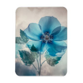 Etherische blauwe bloesem magneet (Verticaal)