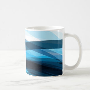 etherische blauwe Mok