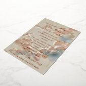 Etherische Bliss Folie Uitnodiging (Gedraaid)