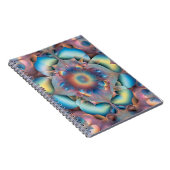 ETHERISCHE BLOEI: Abstracte Straling Notitieboek (Rechterzijde)