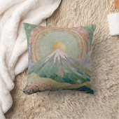 ETHERISCHE BLOEI: Pastel Mozaïek Vulkaan in het vo Kussen (Deken)