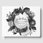 Etherische Bloemen Bruiloft Gastenboek (Voorkant)