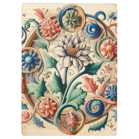 ETHERISCHE BLOEMEN IN HARMONIE KLEMBORD (Achterkant)