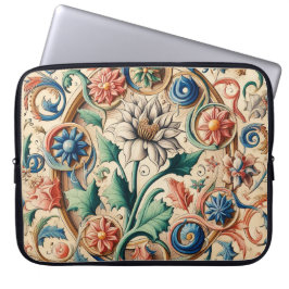 ETHERISCHE BLOEMEN IN HARMONIE LAPTOP SLEEVE