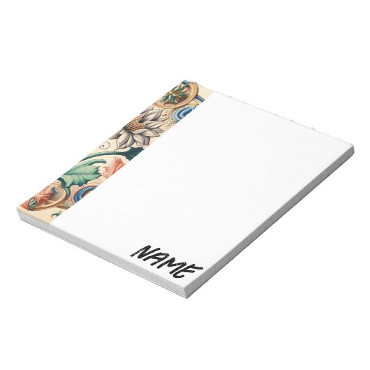 ETHERISCHE BLOEMEN IN HARMONIE NOTITIEBLOK (Linkerzijde)