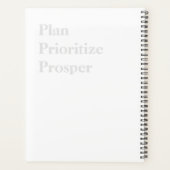 Etherische Blooms: Uw door Hydrangea ontworpen pla Planner (Achterkant)