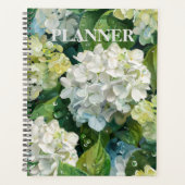 Etherische Blooms: Uw door Hydrangea ontworpen pla Planner (Voorkant)